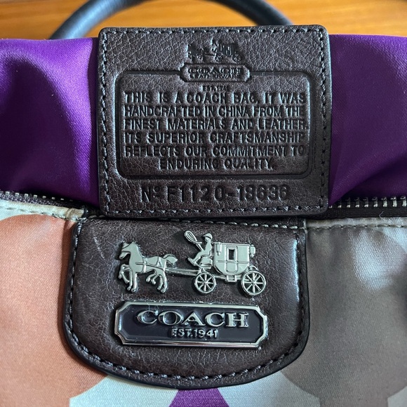 Coach handbag multicoloured - Picture 6 of 7